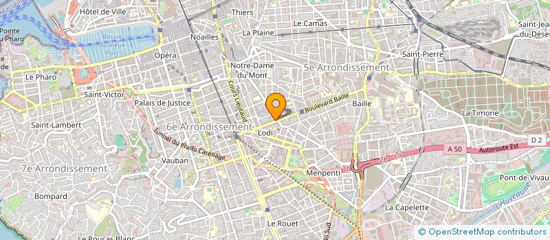 localisation de l'entreprise ASSOCIATION SAHEL : SCIENCES ET SOCIETE (A3S) à MARSEILLE