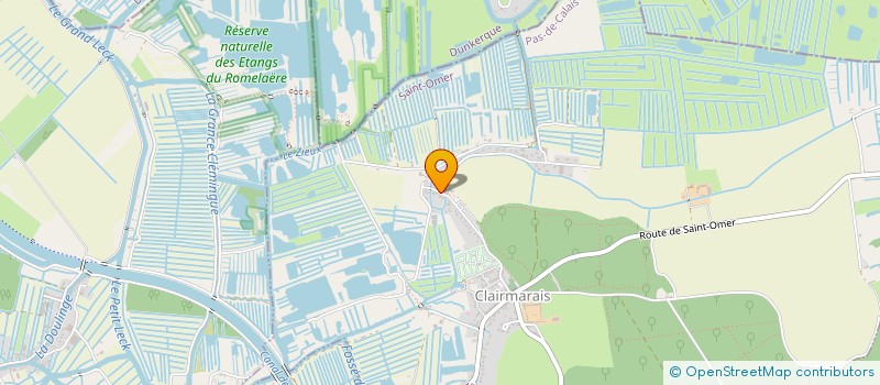 localisation de l'entreprise ASSOCIATION SAINT-BERNARD  CLAIRMARAIS