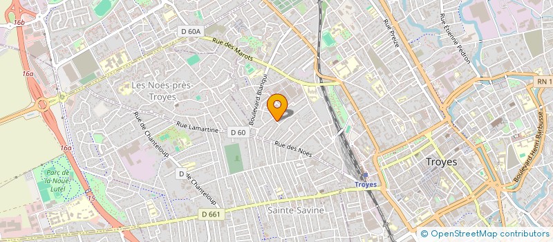 localisation de l'entreprise ASSOCIATION SAINT BERNARD HISTOIRE TRADITION CULTURE AUBE  TROYES