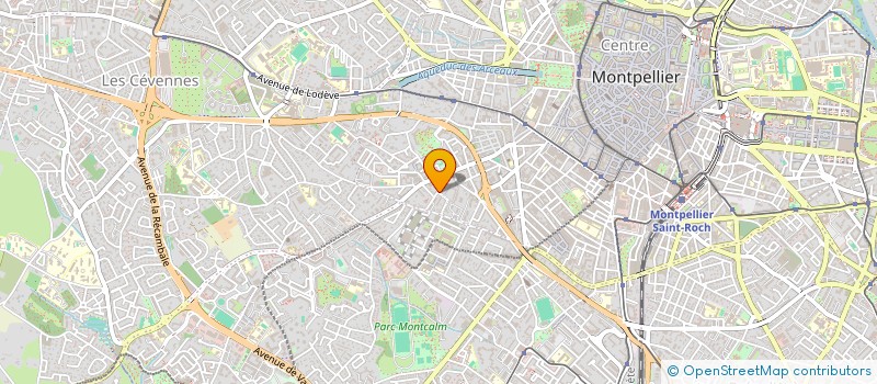 localisation de l'entreprise ASSOCIATION SAINT-BERTHOMIEU à MONTPELLIER