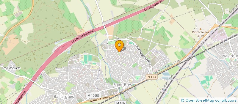 localisation de l'entreprise ASSOCIATION SAINT-BRES CARNAVAL  SAINT-BRES