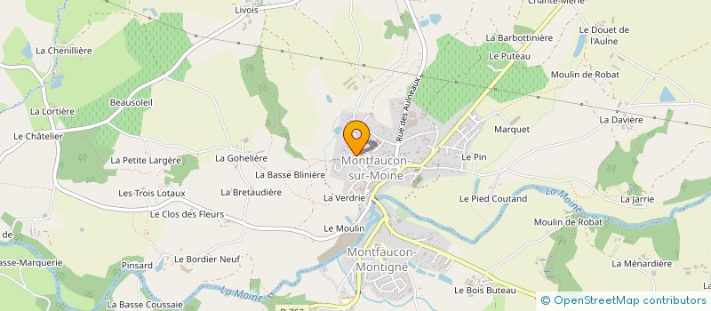 localisation de l'entreprise ASSOCIATION SAINT CHARLES. à SEVREMOINE