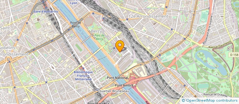 localisation de l'entreprise ASSOCIATION SAINT CHRISTOPHE à PARIS