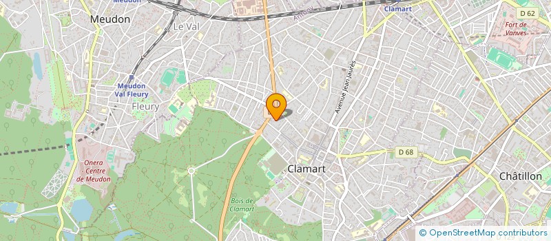 localisation de l'entreprise ASSOCIATION SAINT-CONSTANTIN & SAINTE-HELENE à CLAMART