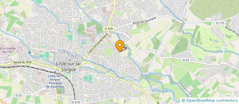 localisation de l'entreprise ASSOCIATION SAINT DOMINIQUE SAVIO à L'ISLE-SUR-LA-SORGUE