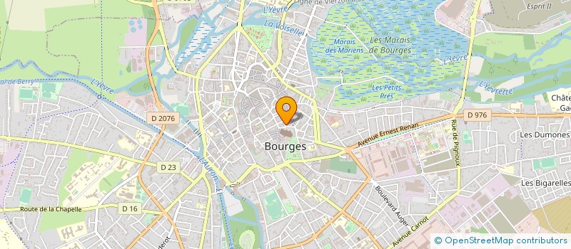 localisation de l'entreprise ASSOCIATION SAINT ETIENNE  BOURGES