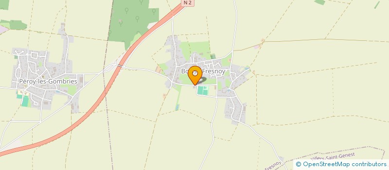 localisation de l'entreprise ASSOCIATION SAINT ETIENNE  BOISSY-FRESNOY