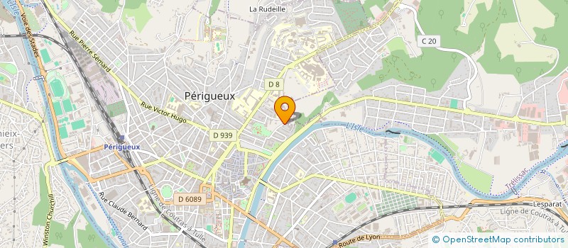 localisation de l'entreprise ASSOCIATION SAINT FRONT à PERIGUEUX