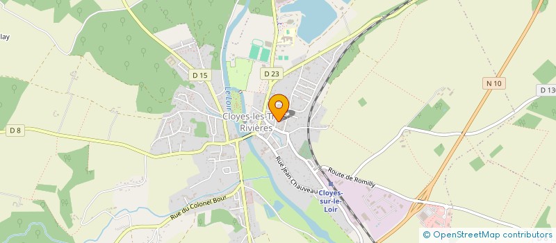 localisation de l'entreprise ASSOCIATION SAINT GEORGES à CLOYES-LES-TROIS-RIVIERES