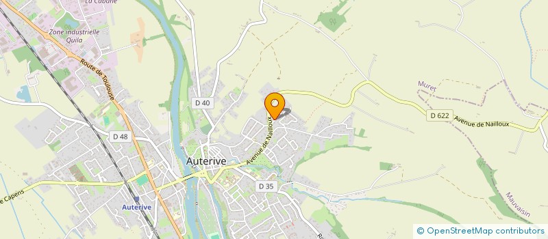 localisation de l'entreprise ASSOCIATION SAINT ISIDORE DE SEVILLE  AUTERIVE