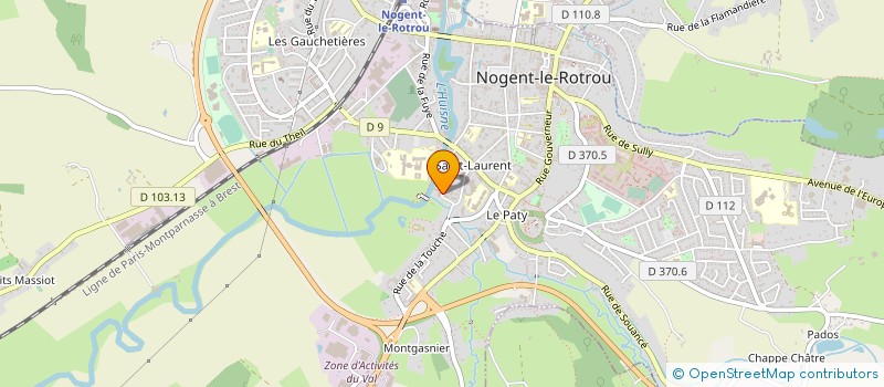 localisation de l'entreprise ASSOCIATION SAINT JEAN à NOGENT-LE-ROTROU