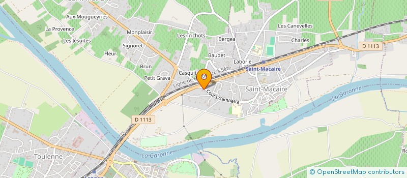 localisation de l'entreprise ASSOCIATION SAINT JEROME  SAINT-MAIXANT