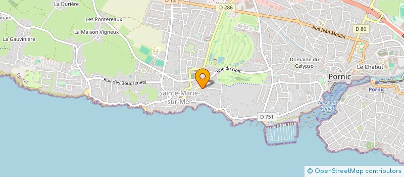 localisation de l'entreprise ASSOCIATION SAINT JOSEPH  PORNIC