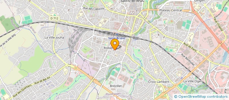 localisation de l'entreprise ASSOCIATION SAINT JOSEPH à SAINT-BRIEUC