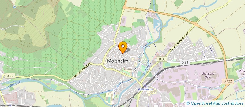 localisation de l'entreprise ASSOCIATION SAINT JOSEPH  MOLSHEIM