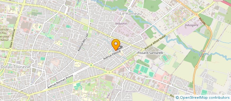 localisation de l'entreprise ASSOCIATION SAINT JOSEPH à PAU