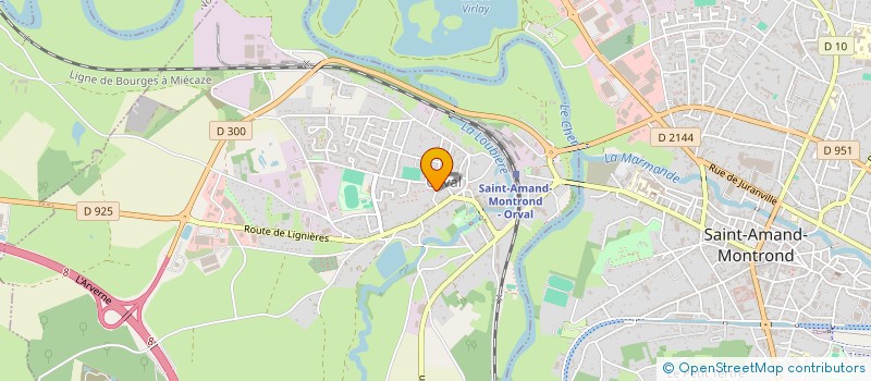 localisation de l'entreprise ASSOCIATION SAINT LOUIS  ORVAL