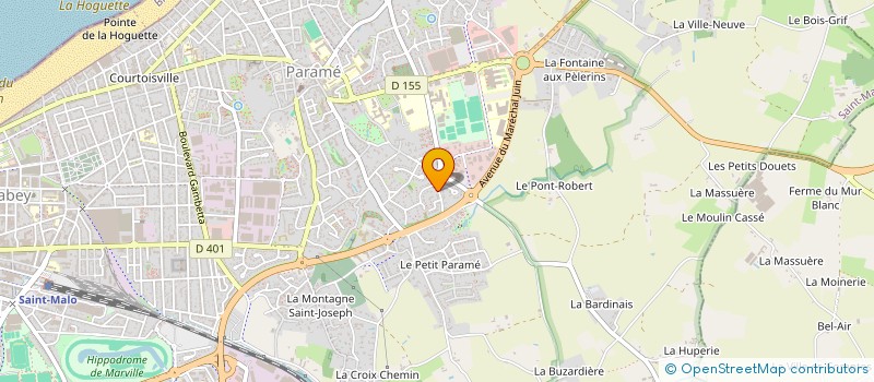 localisation de l'entreprise ASSOCIATION SAINT MALO SCIENCES à SAINT-MALO