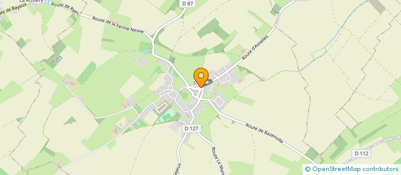 localisation de l'entreprise ASSOCIATION SAINT MARTIN DE RYES ( POUR LA SAUVEGARDE ET LA MISE EN VALEUR DE L'EGLISE DE RYES  RYES