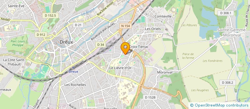 localisation de l'entreprise ASSOCIATION SAINT MICHEL DE DREUX à DREUX