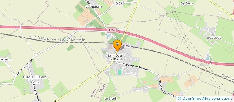 localisation de l'entreprise ASSOCIATION SAINT OUEN DU BREUIL - RONSBERG  SAINT-OUEN-DU-BREUIL