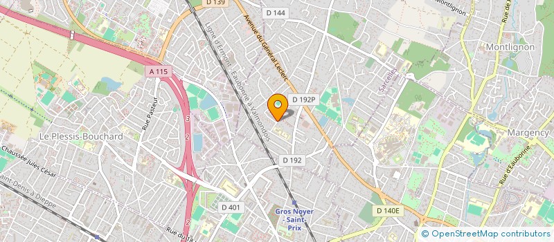 localisation de l'entreprise ASSOCIATION SAINT PRISSIENNE DE TAROT ET DE BELOTE à SAINT-PRIX