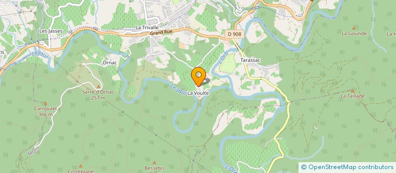 localisation de l'entreprise ASSOCIATION SAINT ROCH - LA VOULTE  MONS