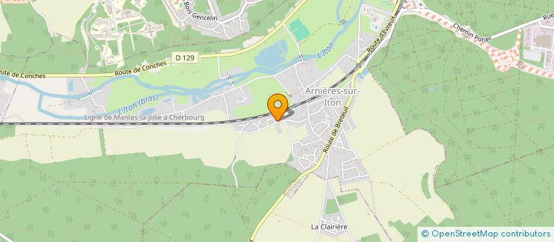 localisation de l'entreprise ASSOCIATION SAINT SEBASTIEN TENNIS DE TABLE  ST SEBASTIEN DE MORSENT