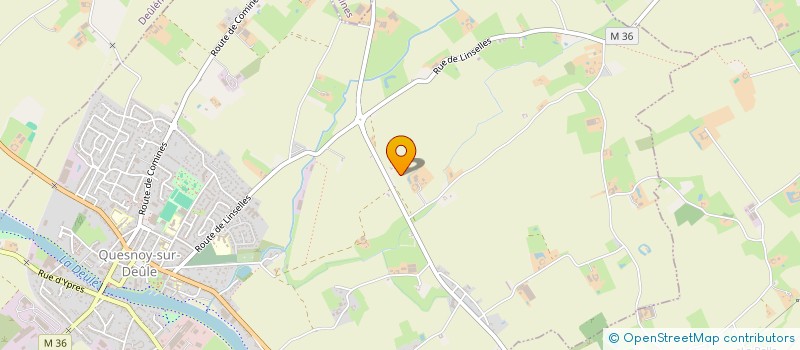 localisation de l'entreprise ASSOCIATION SAINT SYMPHORIEN  DEULEMONT