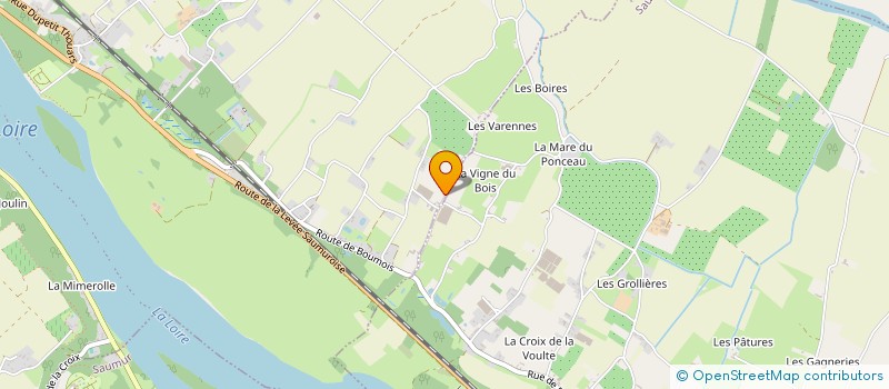 localisation de l'entreprise ASSOCIATION SAINT VETERIN à GENNES-VAL-DE-LOIRE