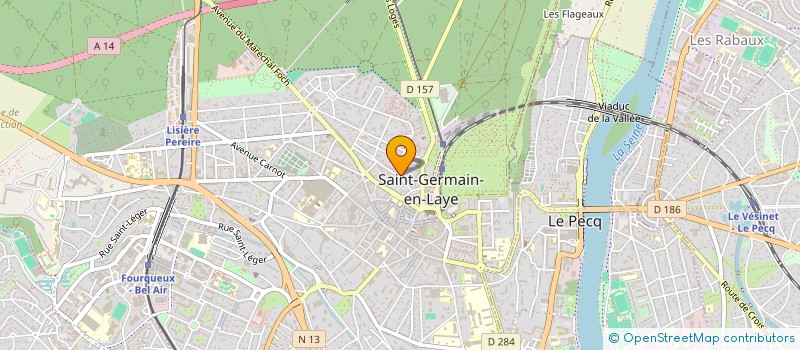localisation de l'entreprise ASSOCIATION SAINT VINCENT à SAINT-GERMAIN-EN-LAYE