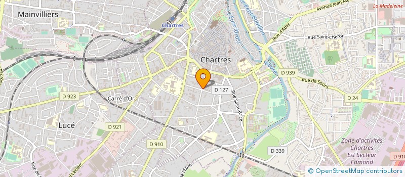 localisation de l'entreprise ASSOCIATION SAINTE AGNES à CHARTRES