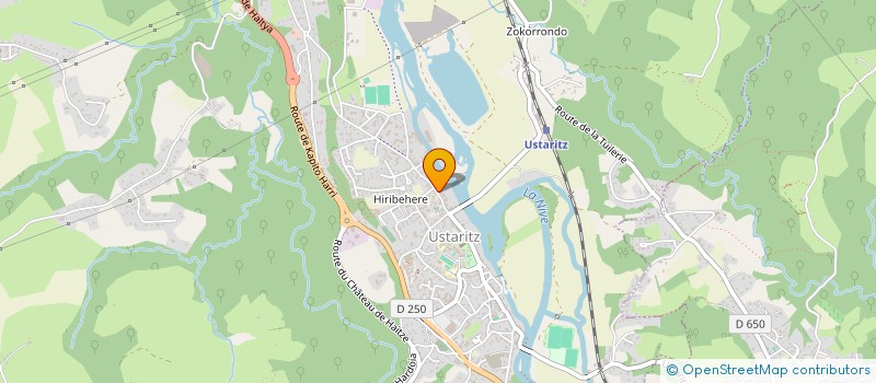 localisation de l'entreprise ASSOCIATION SAINTE ELISABETH ANDAULA  USTARITZ