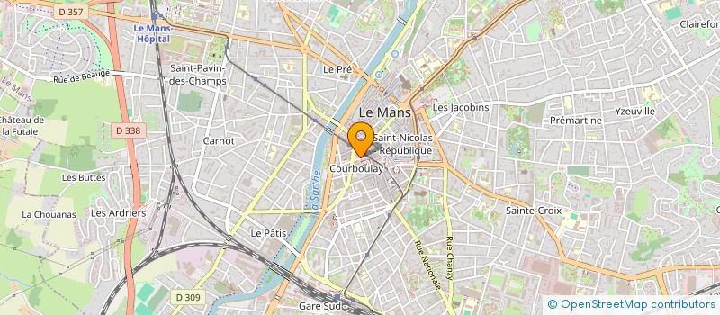 localisation de l'entreprise ASSOCIATION SAINTE EMILIENNE  LE MANS