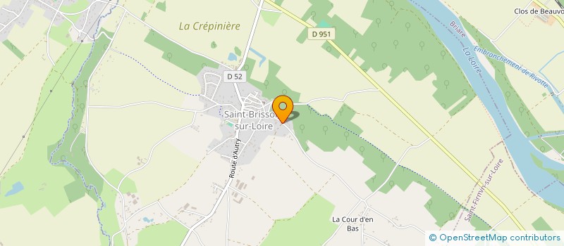localisation de l'entreprise ASSOCIATION SAINTE SOLANGE à SAINT-BRISSON-SUR-LOIRE