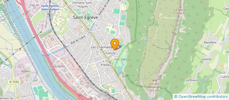localisation de l'entreprise ASSOCIATION SAISIPA SENTINELLE VERS L'AUTONOMIE ET L'INCLUSION SOCIALE EN ISERE DES PERSONNES AVEC AUTISME à SAINT-EGREVE