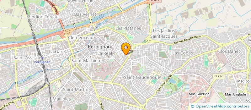 localisation de l'entreprise ASSOCIATION SAKINA à PERPIGNAN