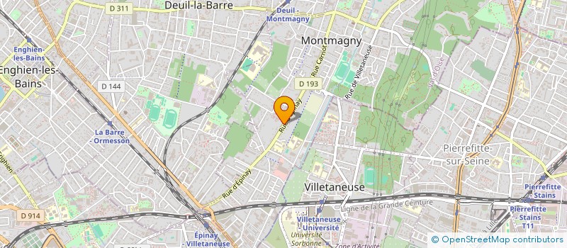 localisation de l'entreprise ASSOCIATION SALAM  MONTMAGNY