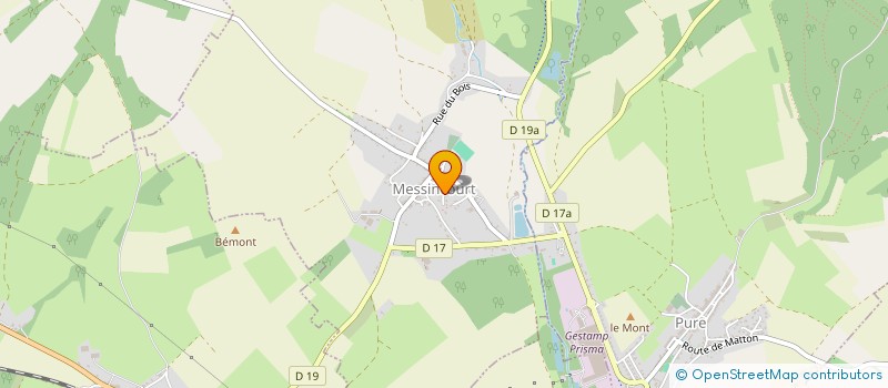 localisation de l'entreprise ASSOCIATION SALAMANDRA  MESSINCOURT