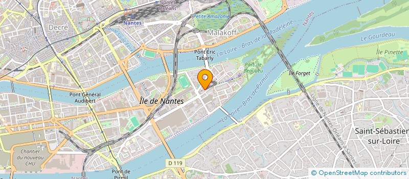 localisation de l'entreprise ASSOCIATION SALAMANDRE GRISE à NANTES