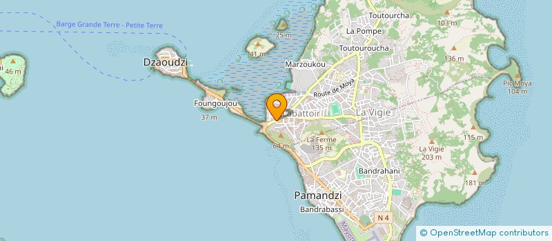 localisation de l'entreprise ASSOCIATION SALIME ET FILS à DZAOUDZI