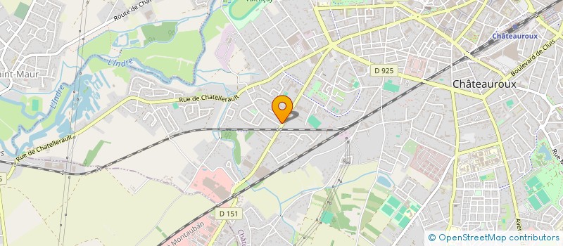 localisation de l'entreprise ASSOCIATION SALOMON à CHATEAUROUX