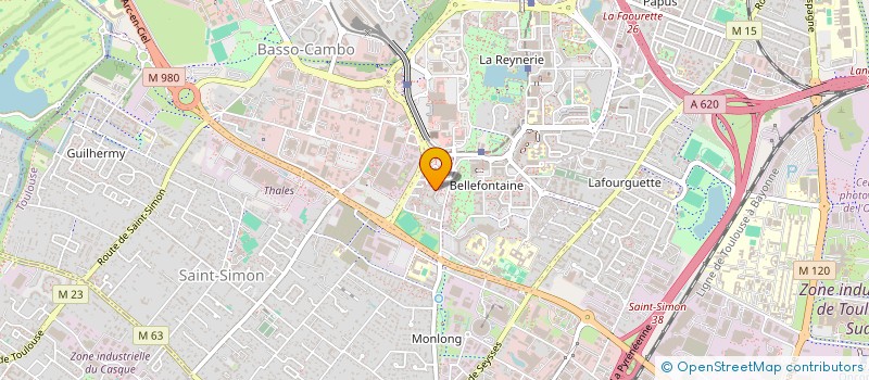 localisation de l'entreprise ASSOCIATION SALSANDO à TOULOUSE