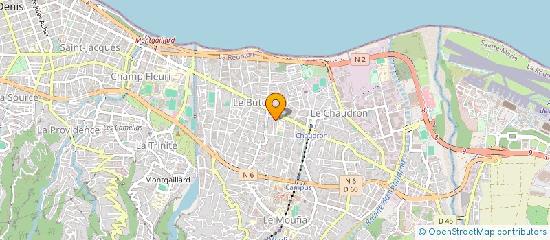 localisation de l'entreprise ASSOCIATION SAM EVENEMENT  SAINT-DENIS