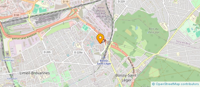 localisation de l'entreprise ASSOCIATION SAMA' à BOISSY-SAINT-LEGER
