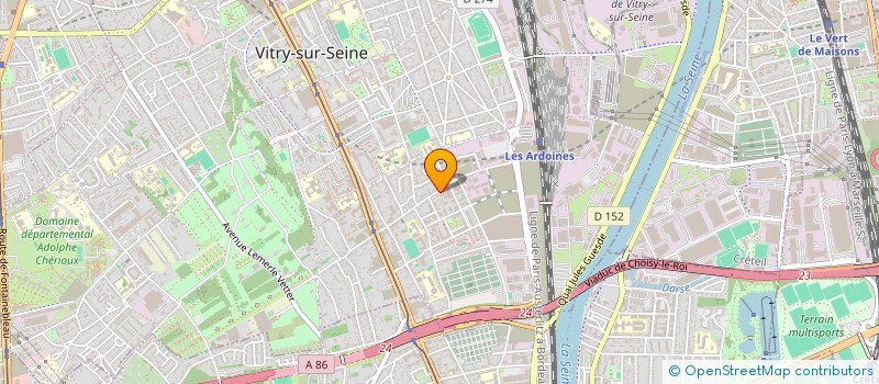 localisation de l'entreprise ASSOCIATION SAMBAGA DAGAKHANE à VITRY-SUR-SEINE