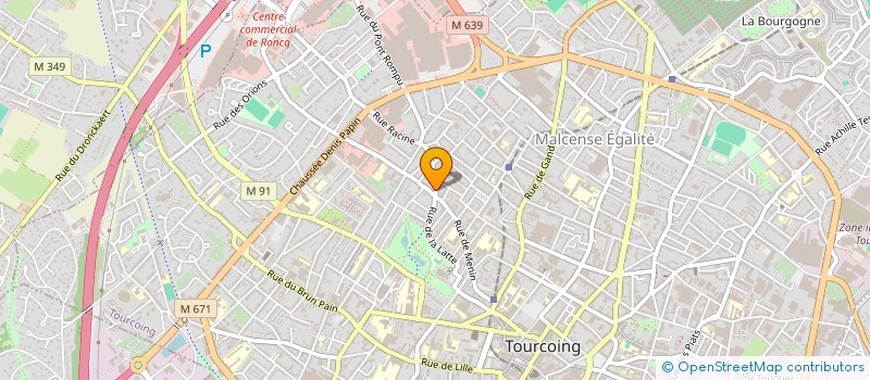 localisation de l'entreprise ASSOCIATION SAMMAR D'ASSISTANCE ET DE SUBVENTION (ASAS)  TOURCOING