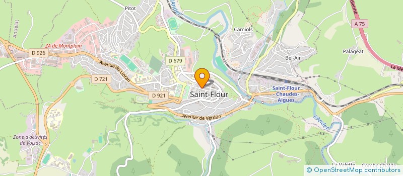 localisation de l'entreprise ASSOCIATION SANFLORAINE DE YOGA à SAINT-FLOUR