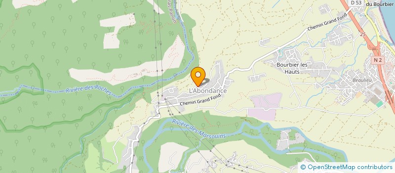 localisation de l'entreprise ASSOCIATION SANG NEUF à SAINT-BENOIT