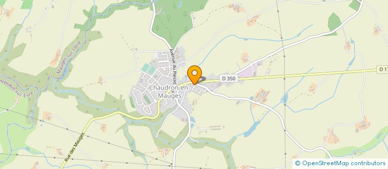 localisation de l'entreprise ASSOCIATION SANITAIRE ET SOCIALE à BEAUPREAU-EN-MAUGES